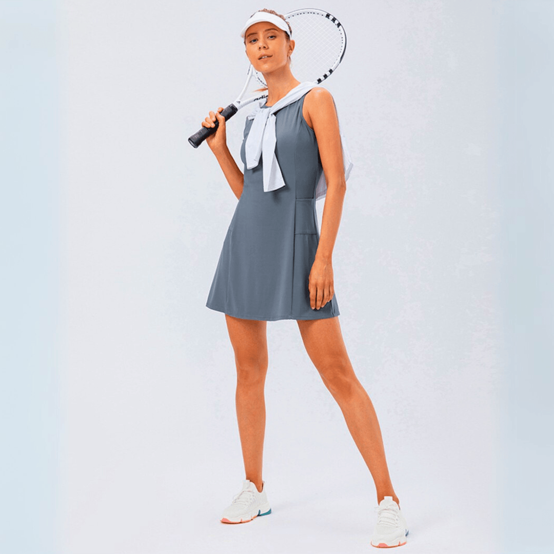Nortvale - Aurelle Athletic Dress Set - 14:193#Gray;5:100014066