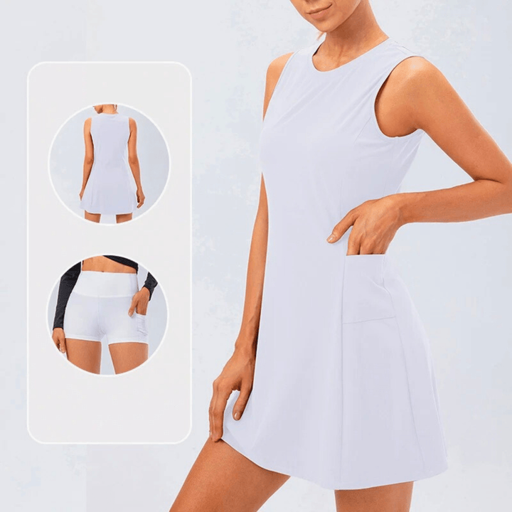 Nortvale - Aurelle Athletic Dress Set - 14:365458#White;5:100014066