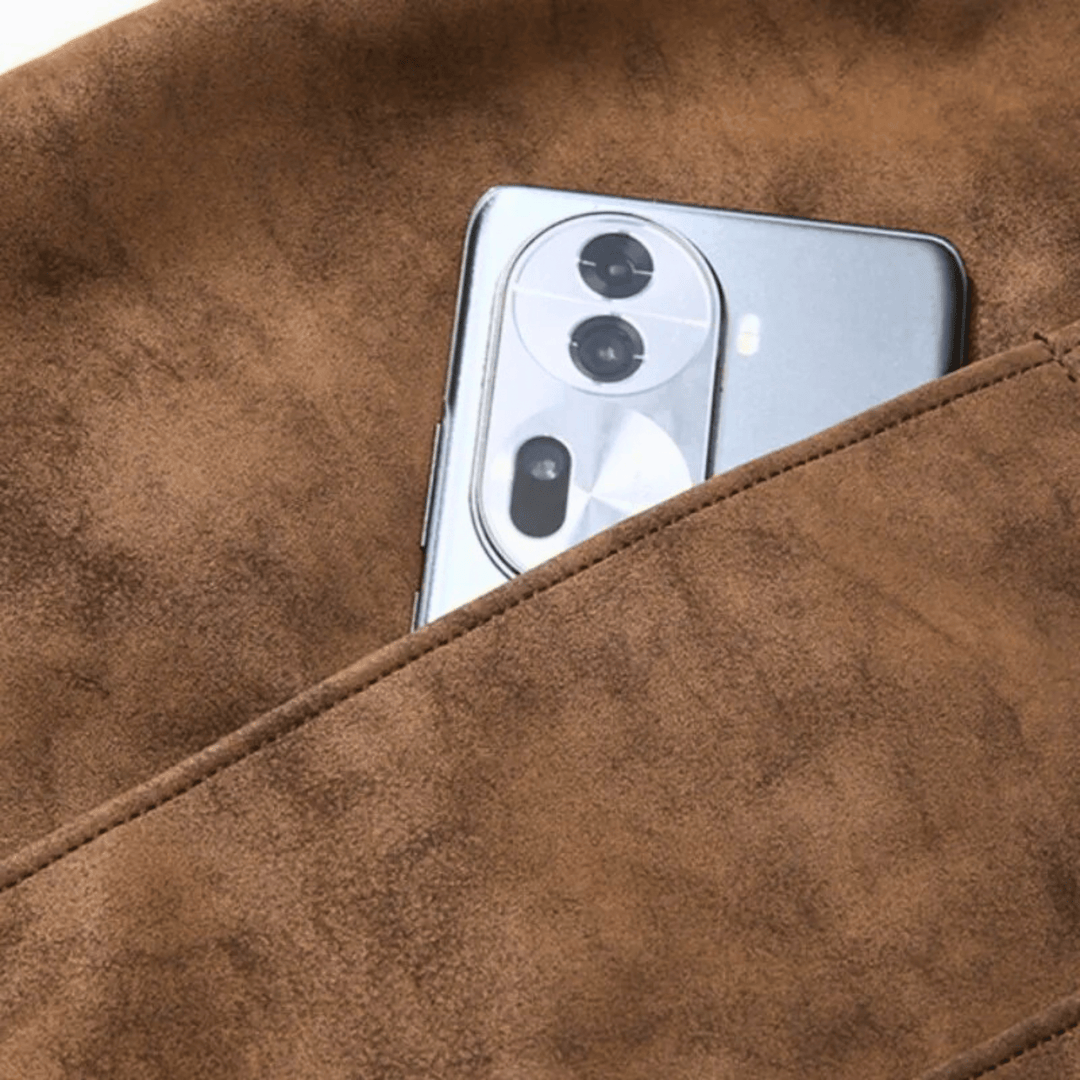 Nortvale - Baseball Suede Leather Jacket - 14:193;5:200661036