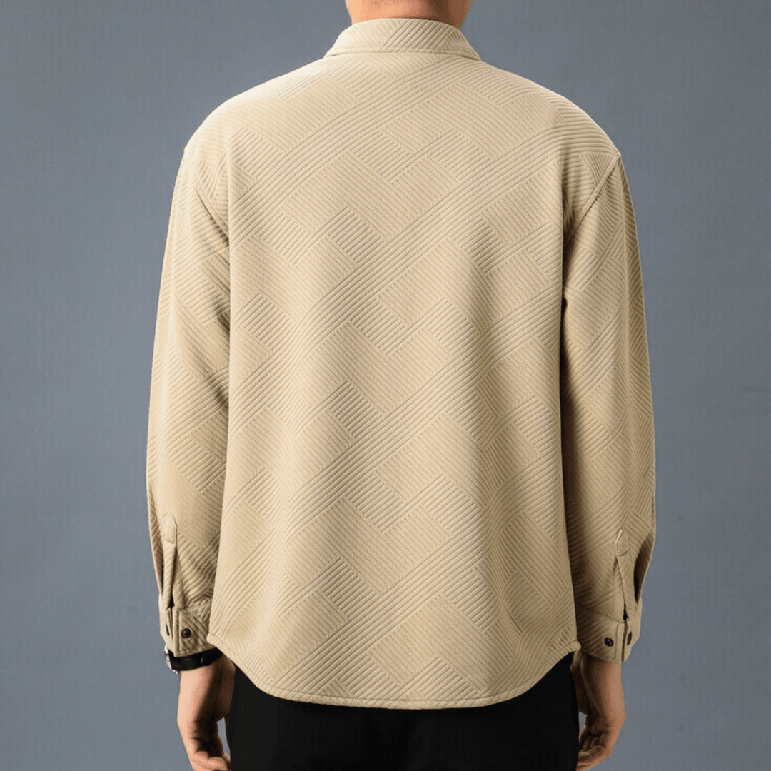Nortvale - Bellagio Button - Up Shirt - 14:771#Khaki;5:361386#M Fits 45 - 50 kg