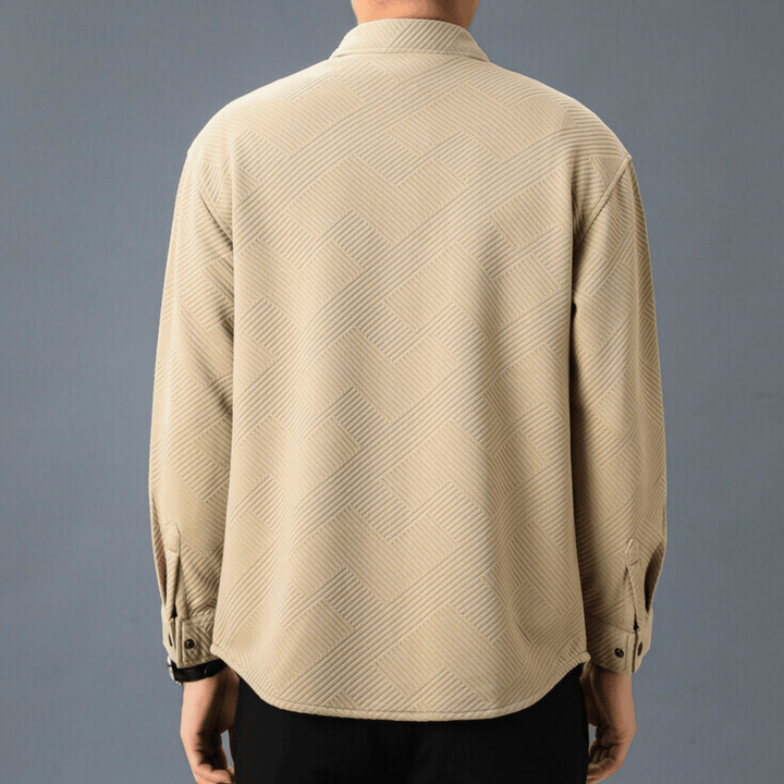 Nortvale - Bellagio Button - Up Shirt - 14:771#Khaki;5:361386#M Fits 45 - 50 kg