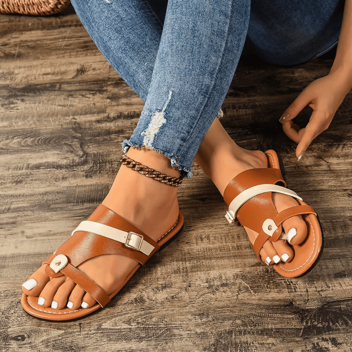 Nortvale - Bliss Minimalist Sandals - 14:1063#brown;200000124:200000334