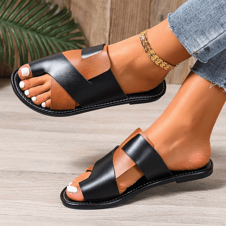 Nortvale - Bliss Two - Toned Slippers - 14:193#Light Brown;200000124:200000334