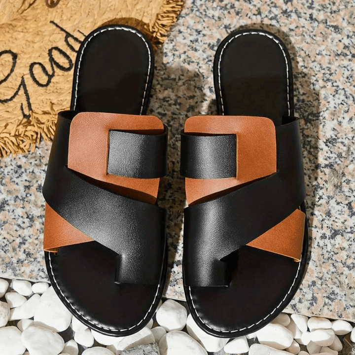 Nortvale - Bliss Two - Toned Slippers - 14:193#Light Brown;200000124:200000334