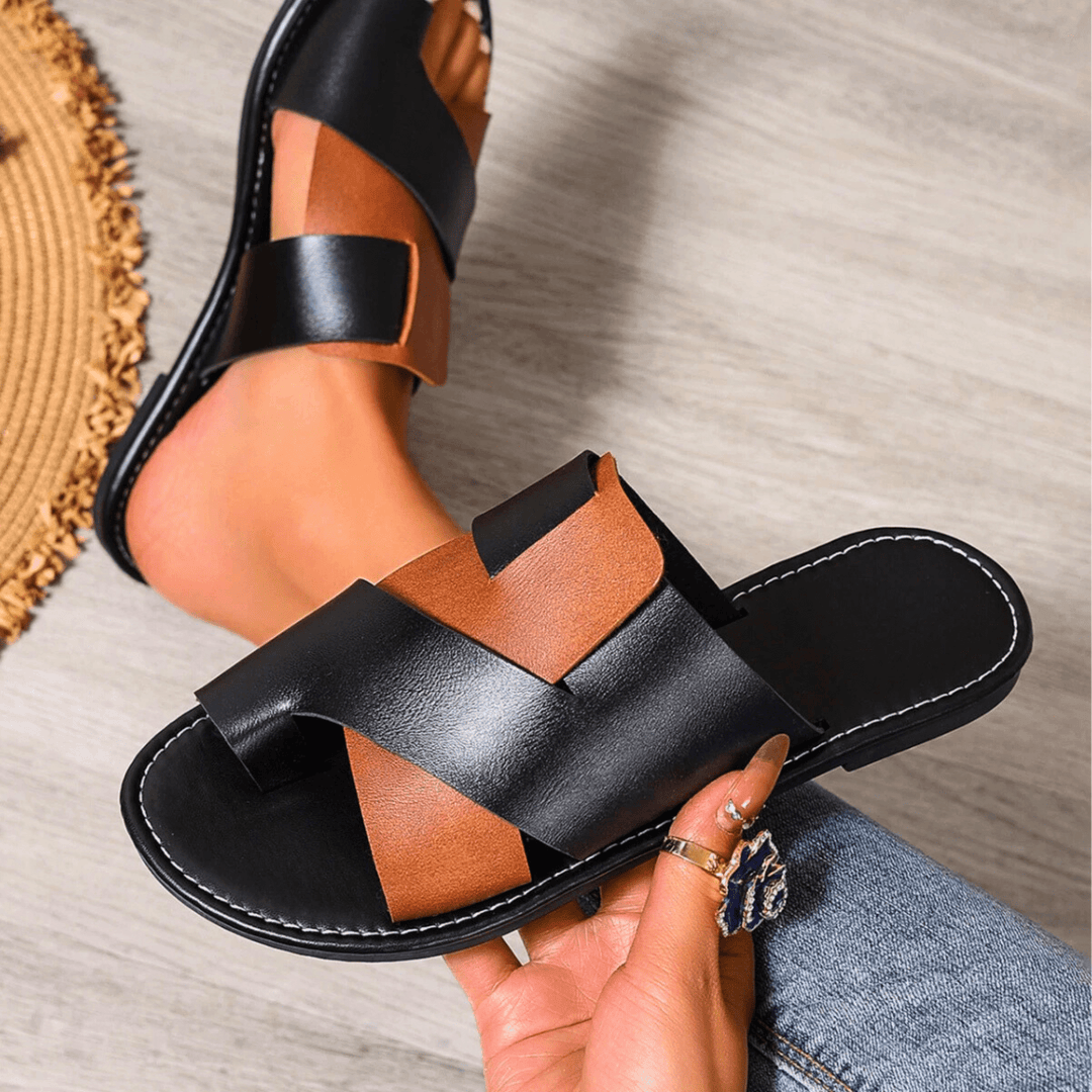 Nortvale - Bliss Two - Toned Slippers - 14:193#Light Brown;200000124:200000334