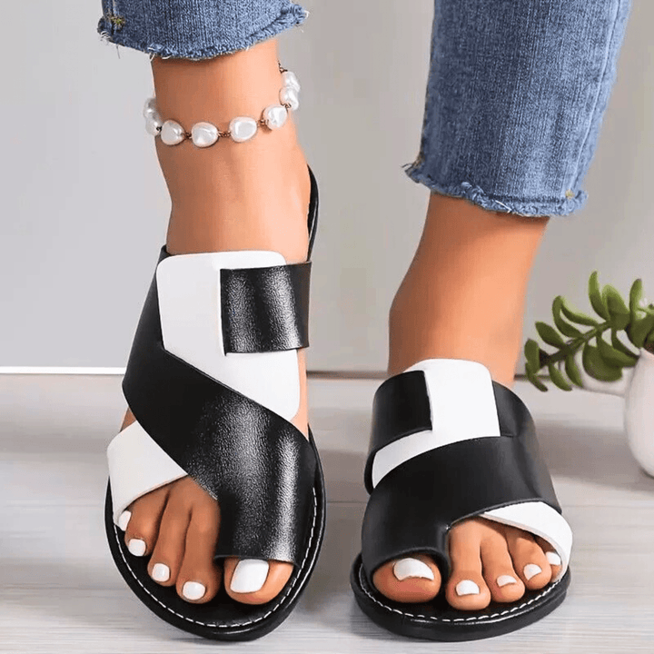 Nortvale - Bliss Two - Toned Slippers - 14:771#White;200000124:200000334