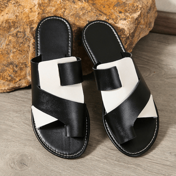 Nortvale - Bliss Two - Toned Slippers - 14:771#White;200000124:200000334