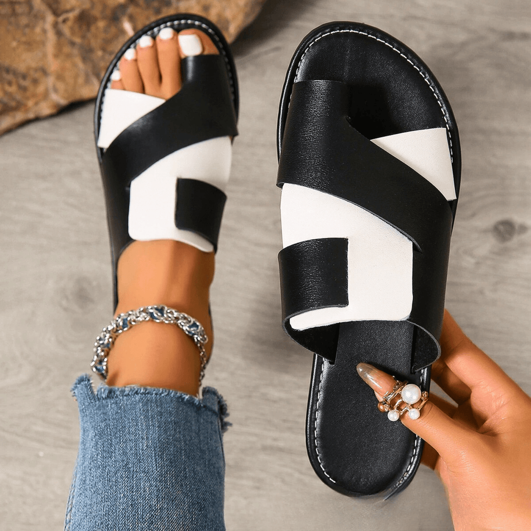 Nortvale - Bliss Two - Toned Slippers - 14:771#White;200000124:200000334
