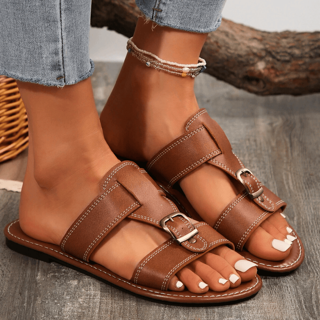 Nortvale - Bohemian Breeze Sandals - 14:771#dark brown;200000124:200000334