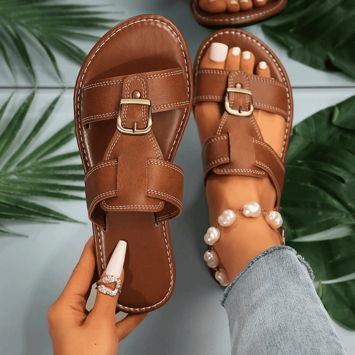 Nortvale - Bohemian Breeze Sandals - 14:771#dark brown;200000124:200000334