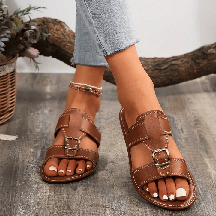 Nortvale - Bohemian Breeze Sandals - 14:771#dark brown;200000124:200000334