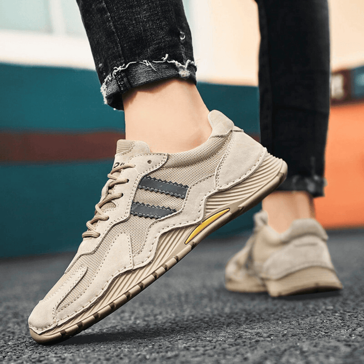 Nortvale - Breathable AirMesh Sneakers - 14:200001438#shase;200000124:200000364