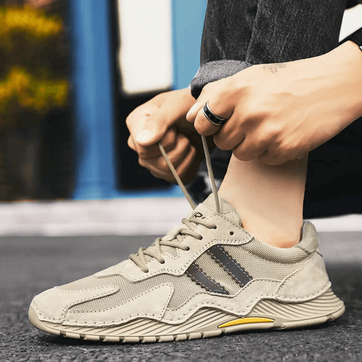 Nortvale - Breathable AirMesh Sneakers - 14:200001438#shase;200000124:200000364