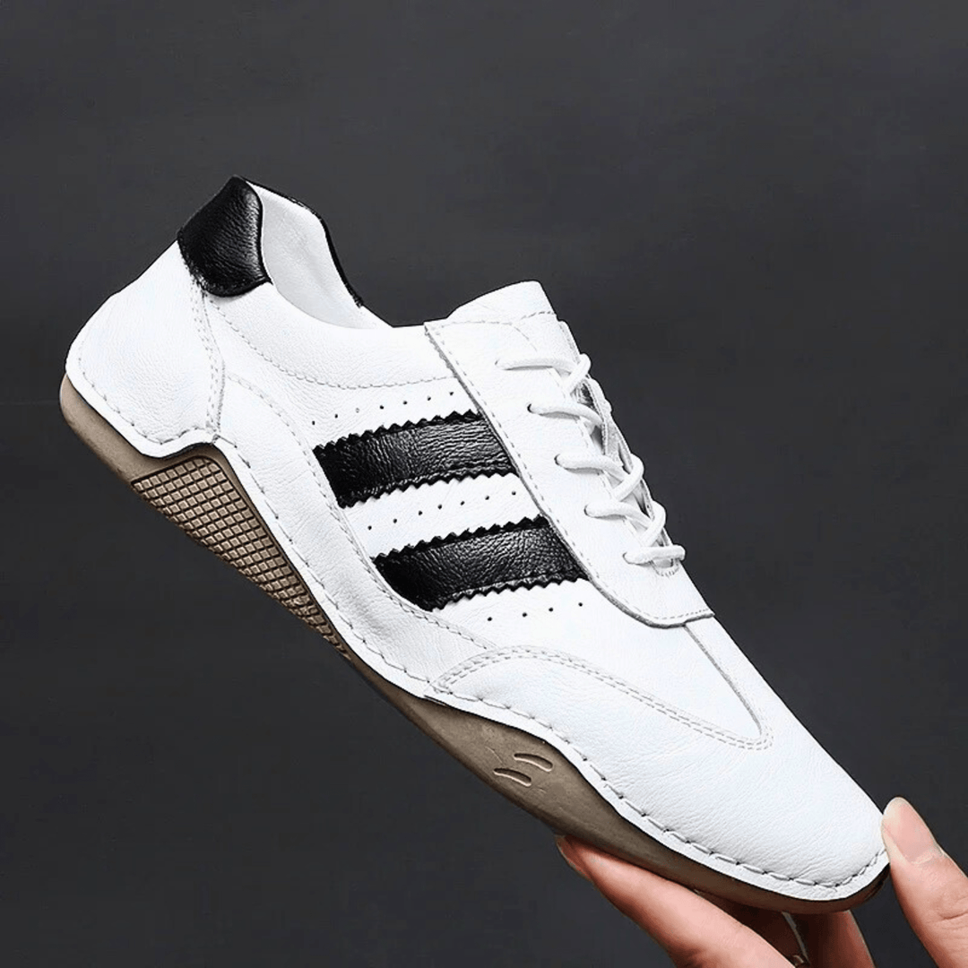 Nortvale - Breathable Leather Sneakers - 14:29;200000124:200000898