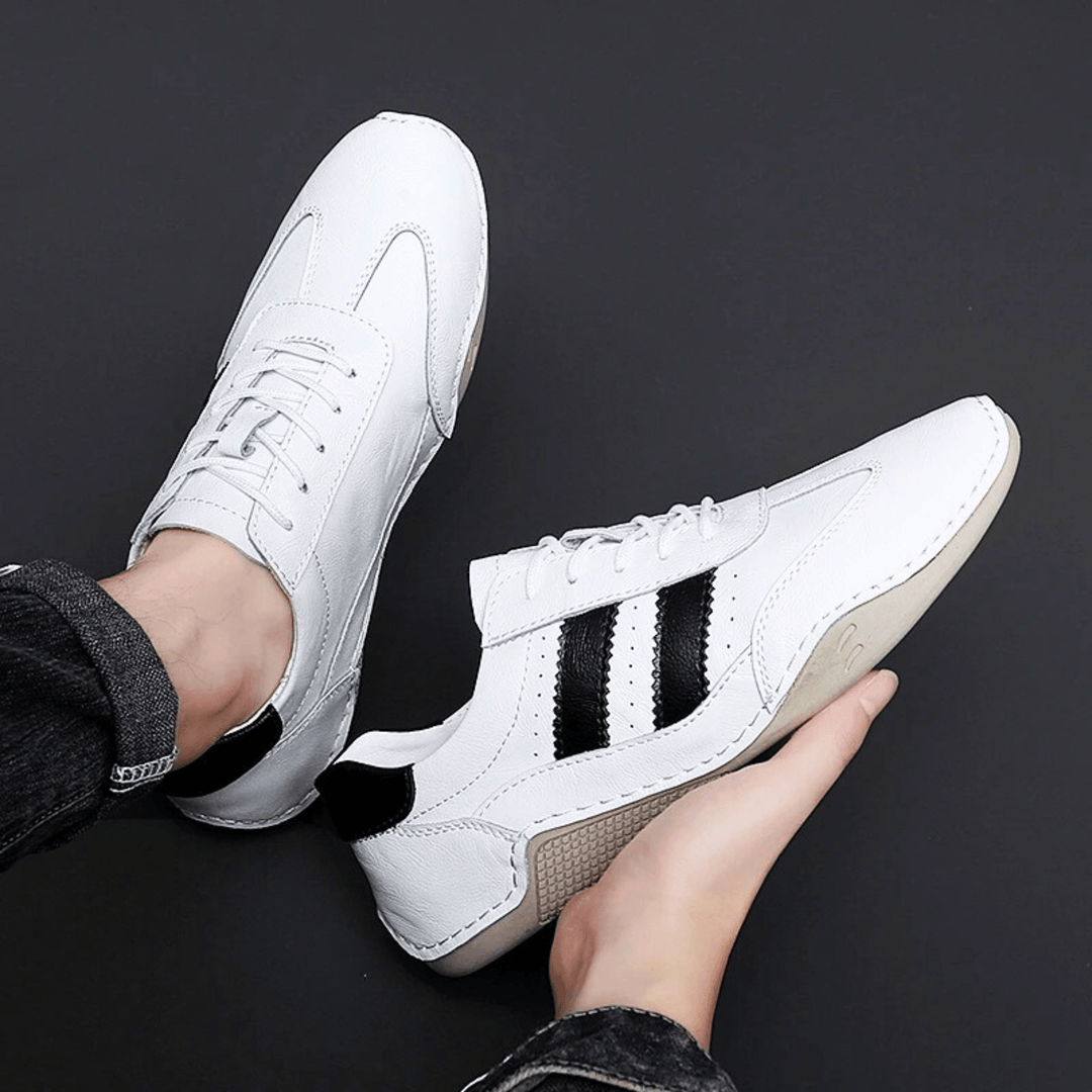 Nortvale - Breathable Leather Sneakers - 14:29;200000124:200000898