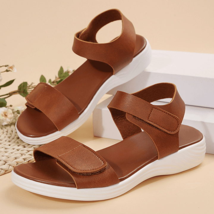 Nortvale - Breeze Leather Sandals - 14:496#brown;200000124:200000334