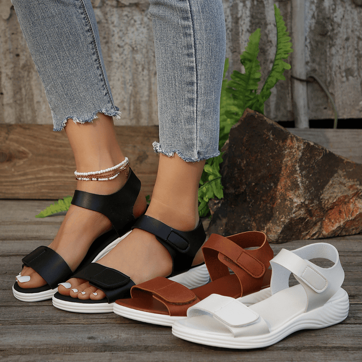 Nortvale - Breeze Leather Sandals - 14:496#brown;200000124:200000334