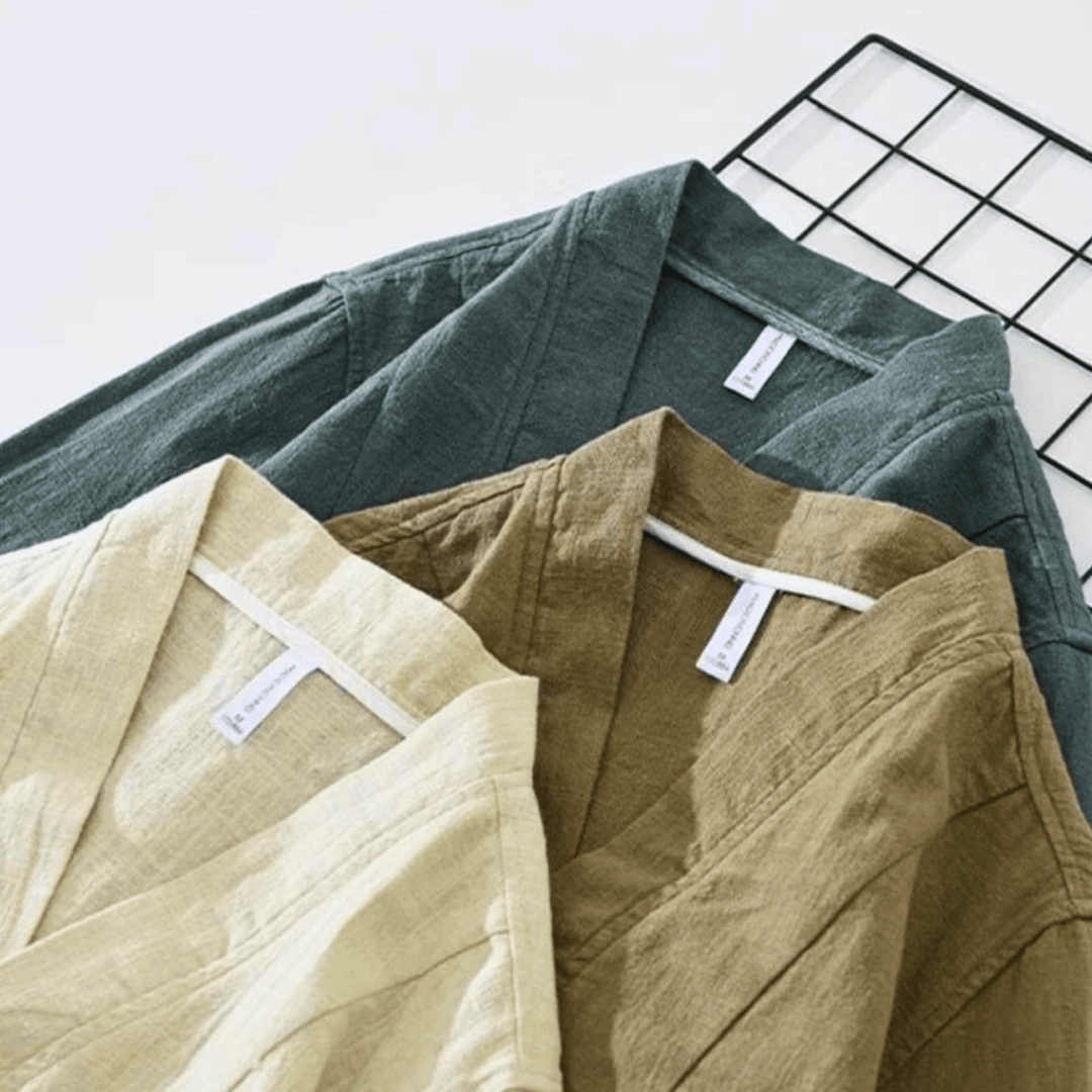 Nortvale - Breeze Linen Jacket - 14:173#Gray;5:200000990