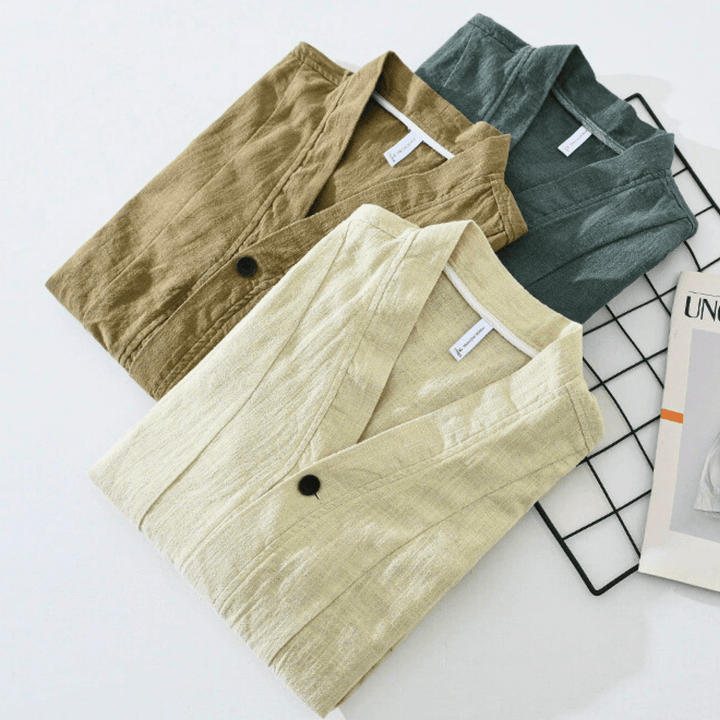 Nortvale - Breeze Linen Jacket - 14:173#Gray;5:200000990