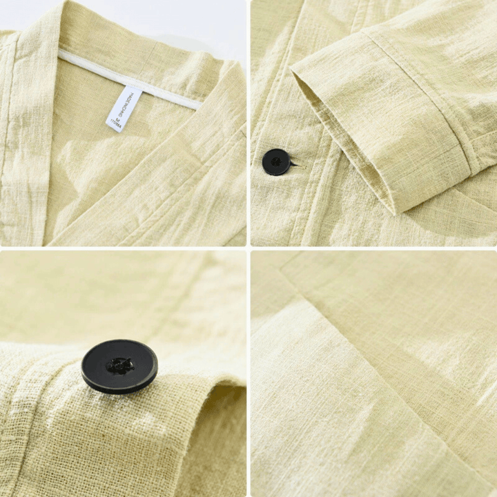 Nortvale - Breeze Linen Jacket - 14:173#Gray;5:200000990