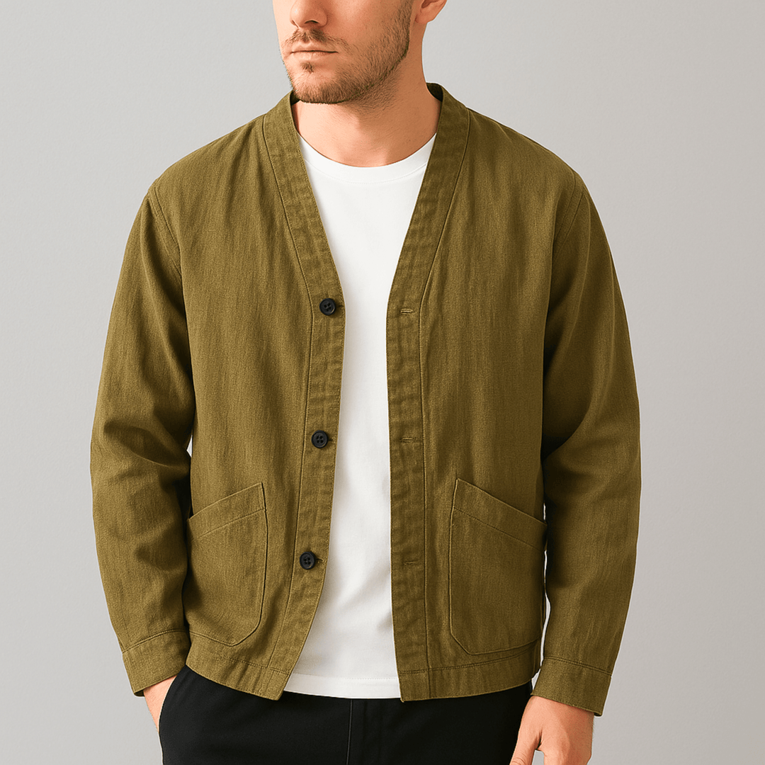 Nortvale - Breeze Linen Jacket - 14:193#Camel;5:200000990