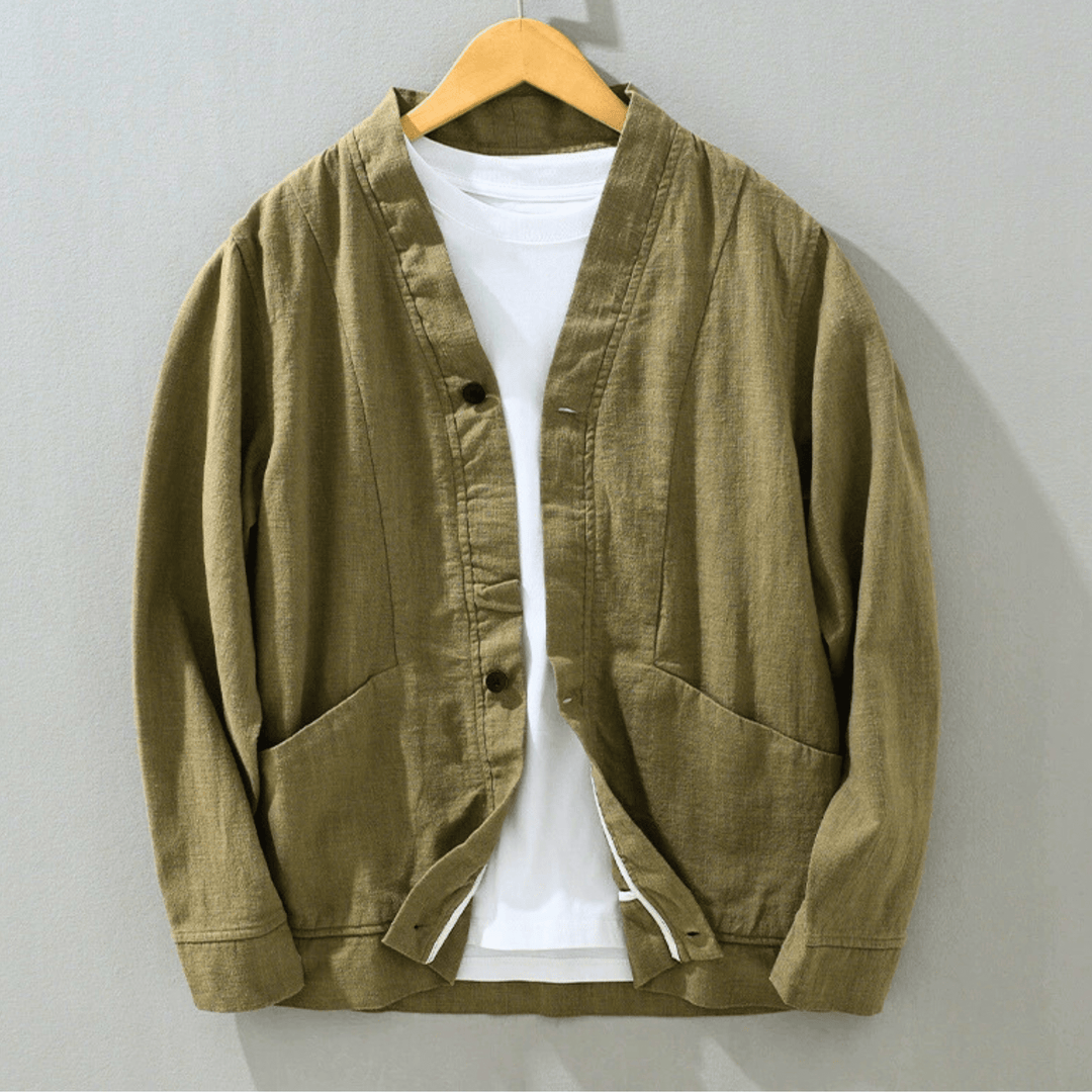 Nortvale - Breeze Linen Jacket - 14:193#Camel;5:200000990