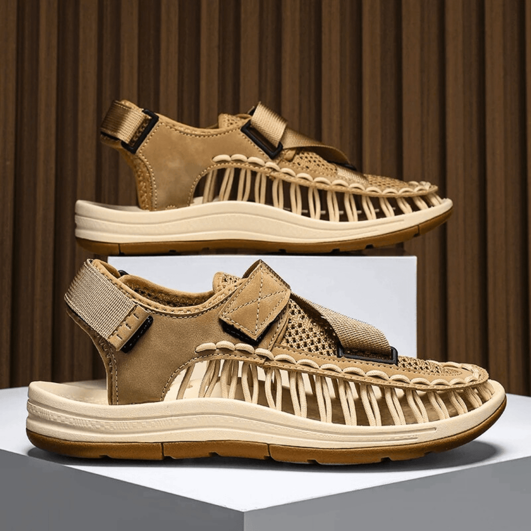 Nortvale - Breeze Summer Sandals - 14:200006154#Khaki;200000124:200000364