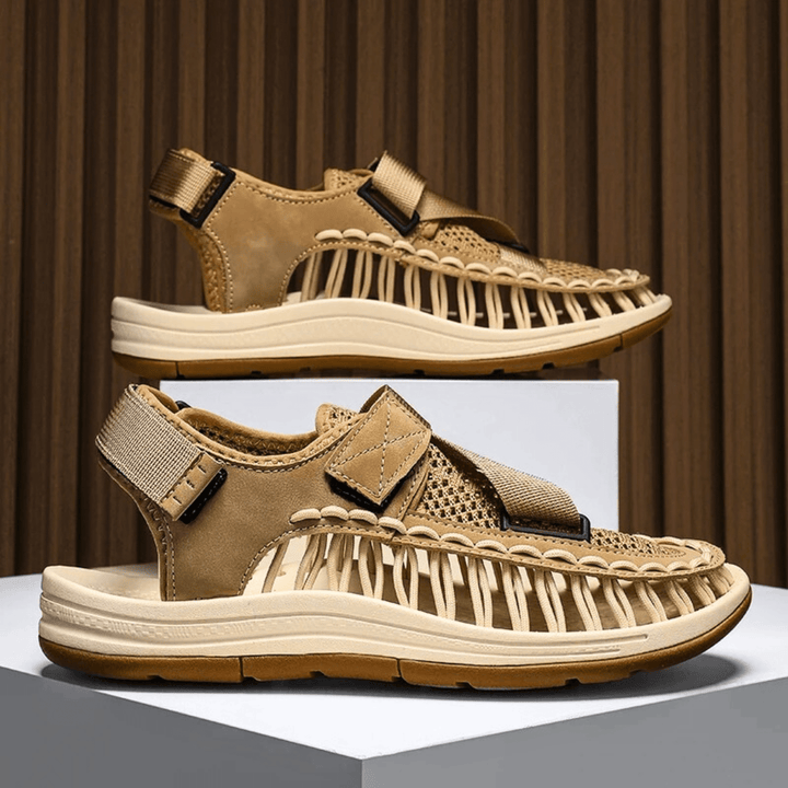 Nortvale - Breeze Summer Sandals - 14:200006154#Khaki;200000124:200000364