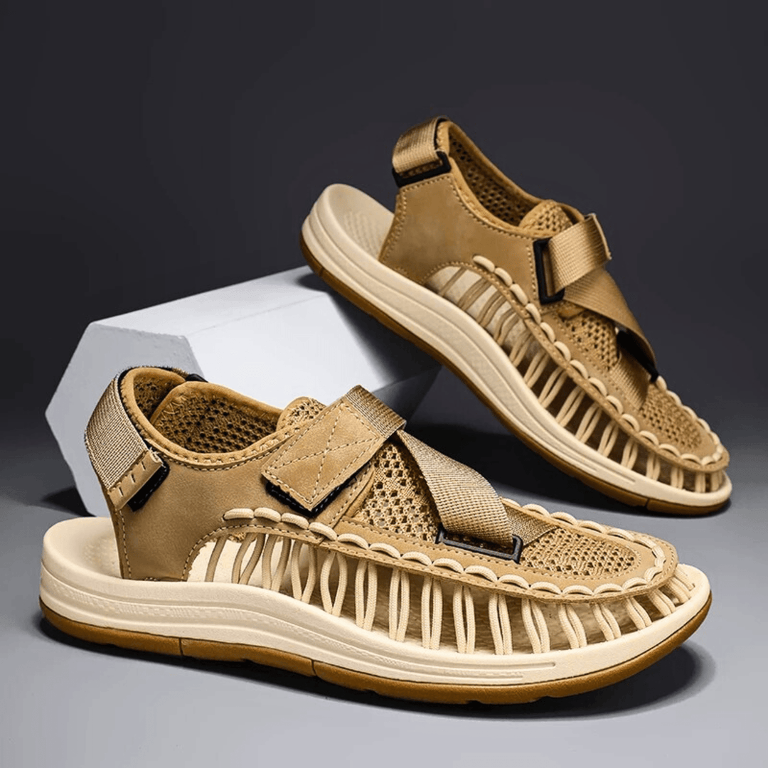 Nortvale - Breeze Summer Sandals - 14:200006154#Khaki;200000124:200000364