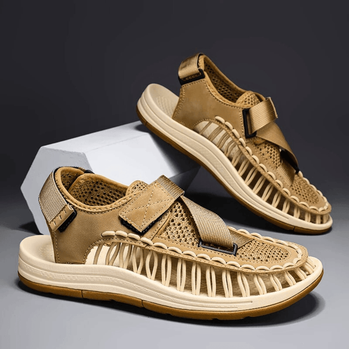 Nortvale - Breeze Summer Sandals - 14:200006154#Khaki;200000124:200000364