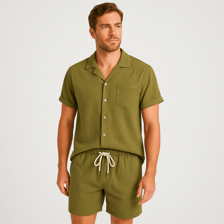 Nortvale - Breeze Summer Set - 14:173#ArmyGreen;5:4183#3XL