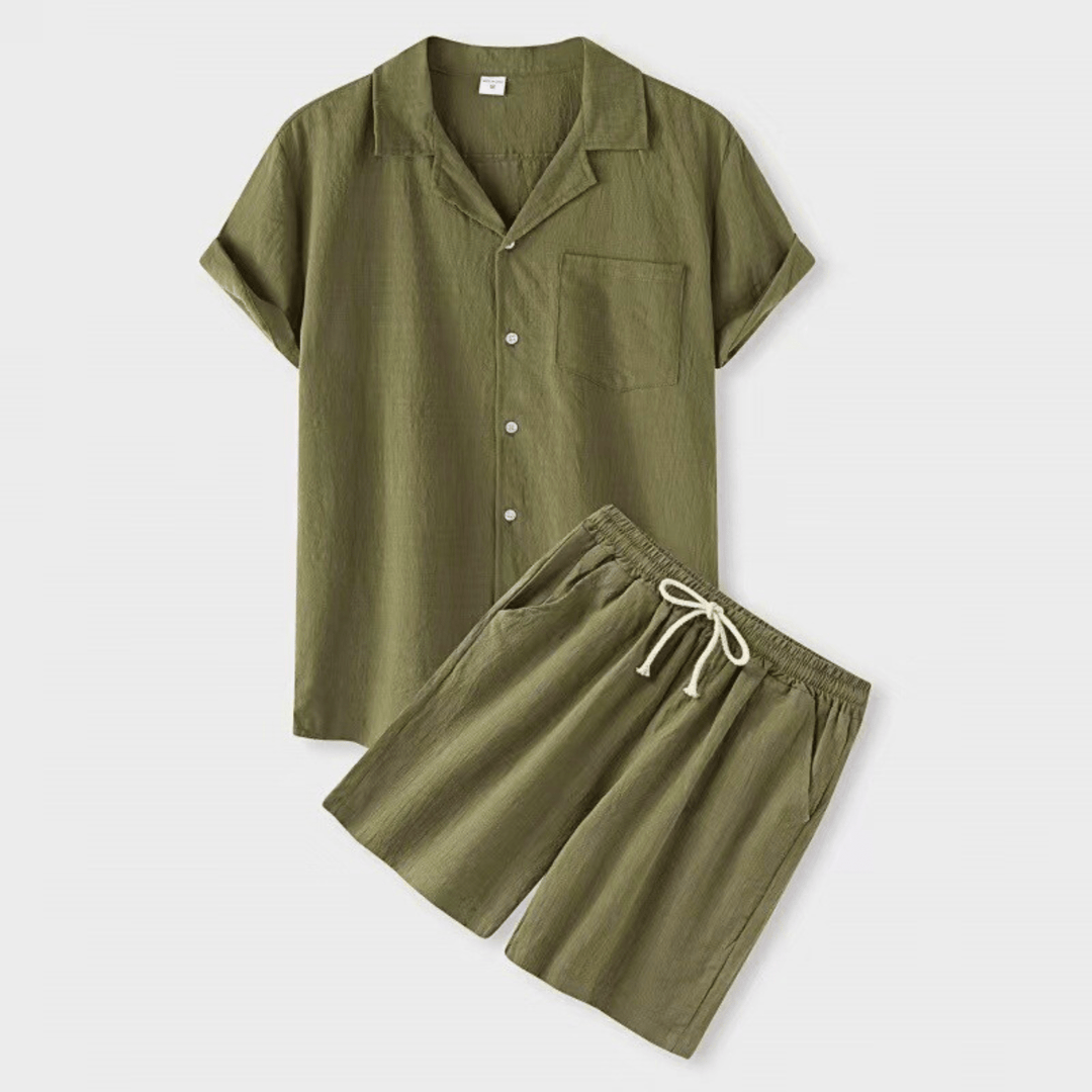 Nortvale - Breeze Summer Set - 14:173#ArmyGreen;5:4183#3XL
