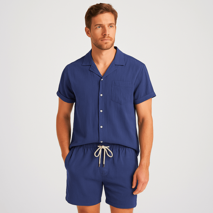 Nortvale - Breeze Summer Set - 14:771#Navy;5:4183#3XL