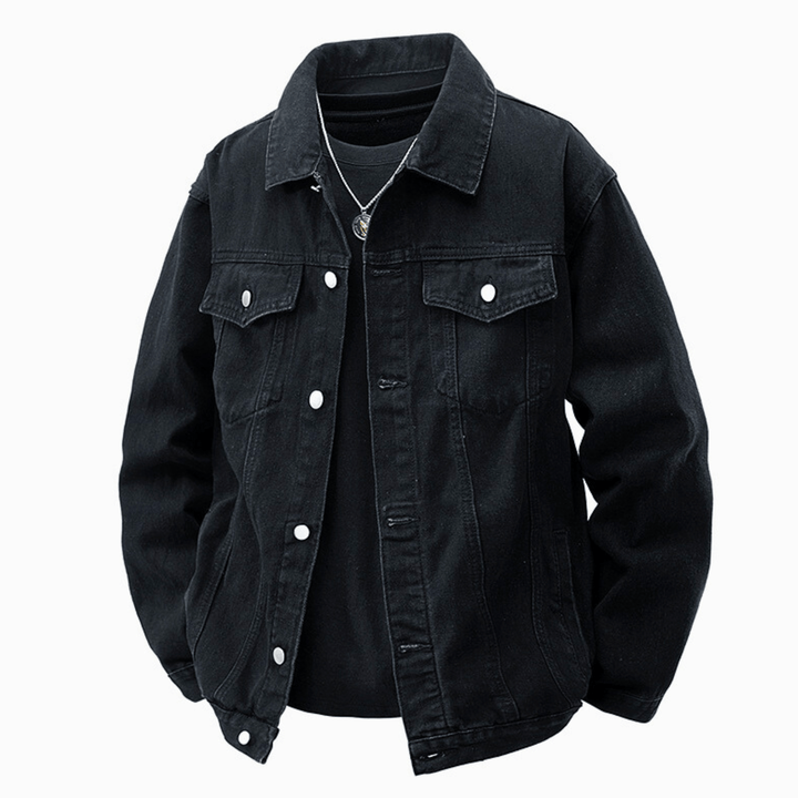 Nortvale - Cargo Denim Jacket - 000000000