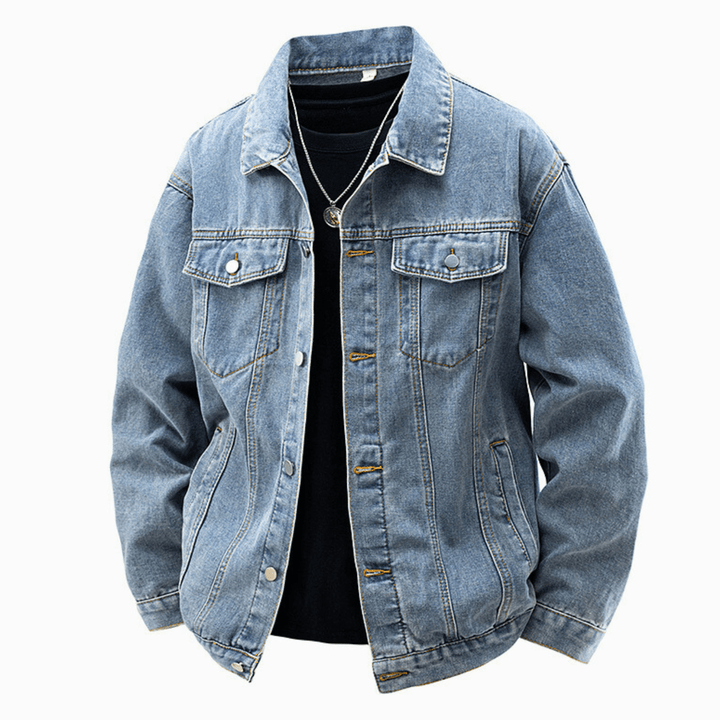 Nortvale - Cargo Denim Jacket - 000000000