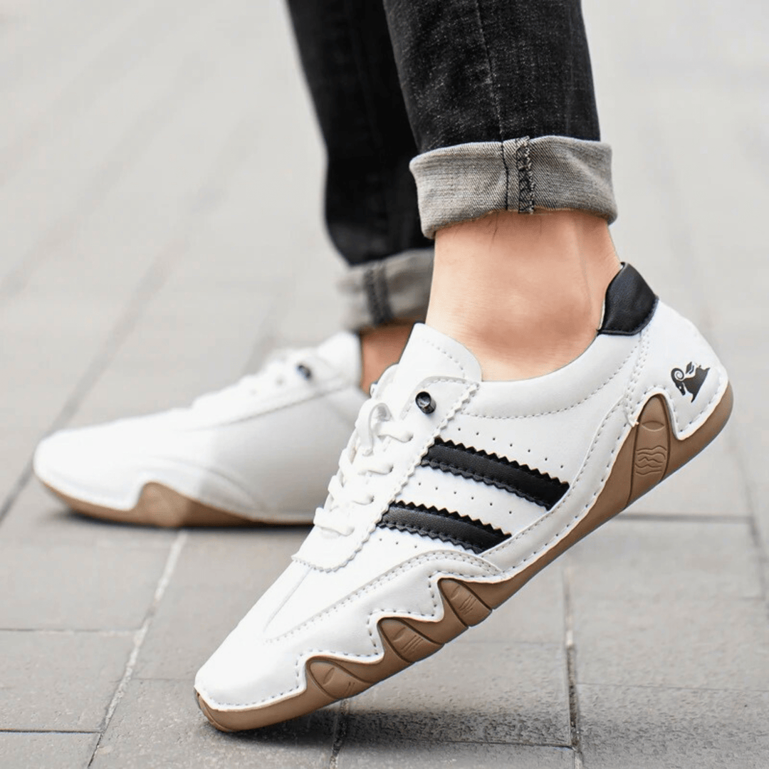 Nortvale - Casual Flat Leather Sneakers - 14:29;200000124:200000898