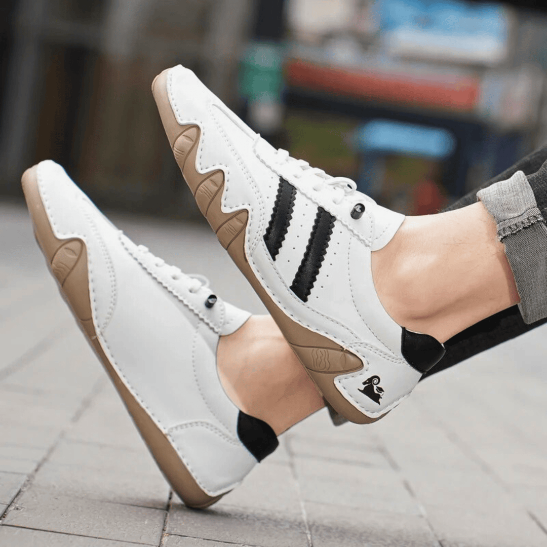Nortvale - Casual Flat Leather Sneakers - 14:29;200000124:200000898