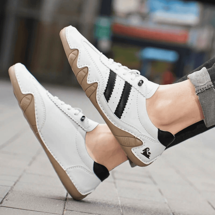 Nortvale - Casual Flat Leather Sneakers - 14:29;200000124:200000898