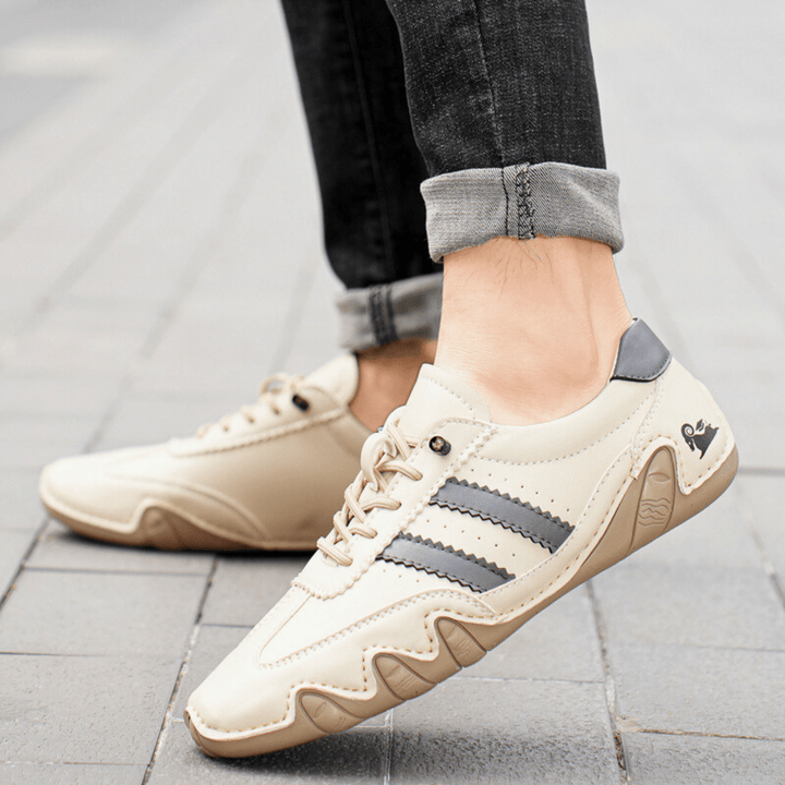 Nortvale - Casual Flat Leather Sneakers - 14:771;200000124:200000898