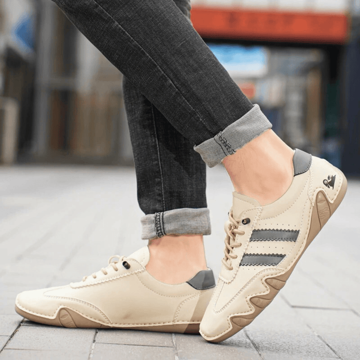 Nortvale - Casual Flat Leather Sneakers - 14:771;200000124:200000898