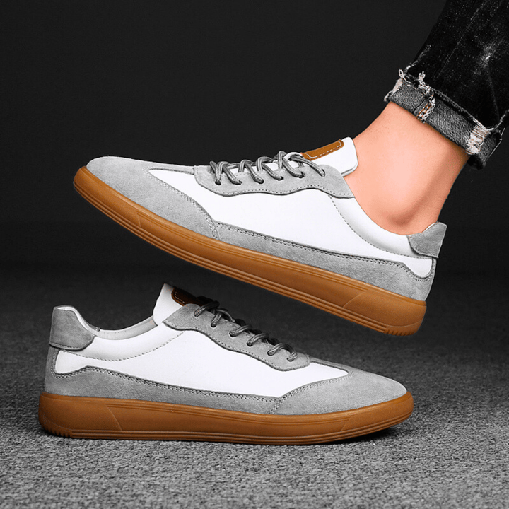 Nortvale - Casual Genuine Leather Sneakers - 14:29;200000124:100010482