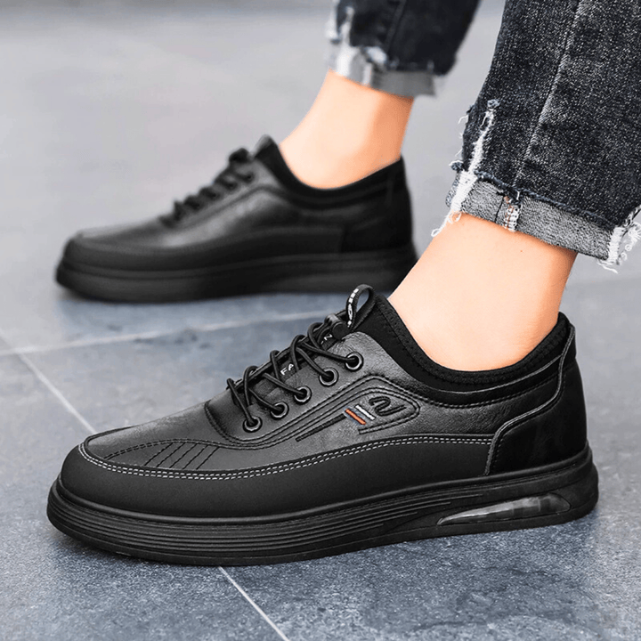 Nortvale - Casual Leather Sneakers - 14:193;200000124:200000364