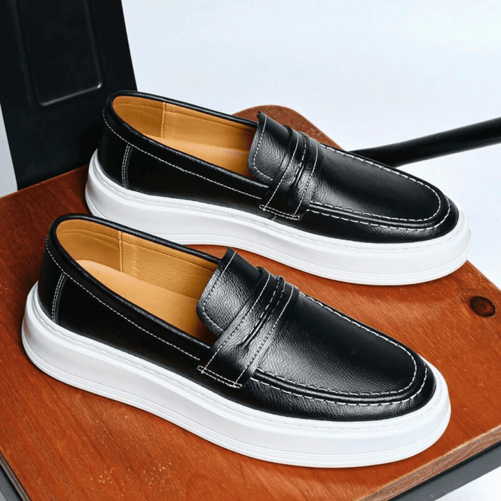 Nortvale - Classic Genuine Leather Loafers - 14:193;200000124:200000898
