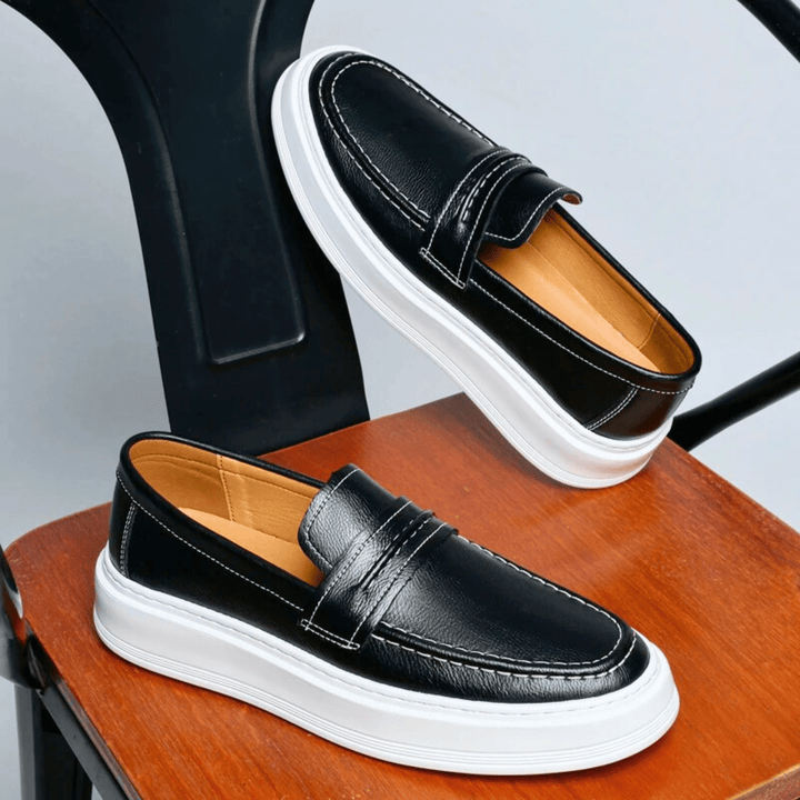 Nortvale - Classic Genuine Leather Loafers - 14:193;200000124:200000898