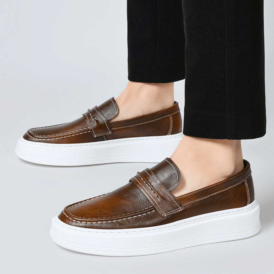Nortvale - Classic Genuine Leather Loafers - 14:365458;200000124:200000898