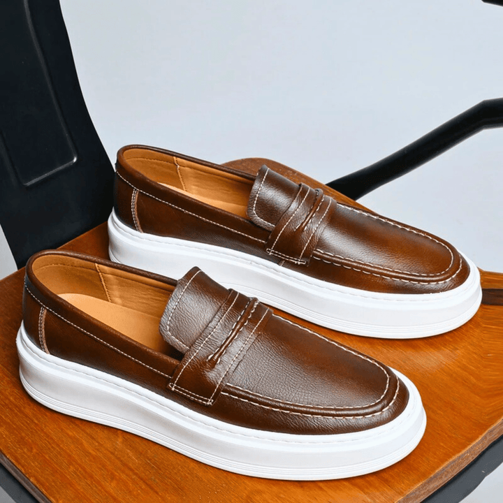 Nortvale - Classic Genuine Leather Loafers - 14:365458;200000124:200000898