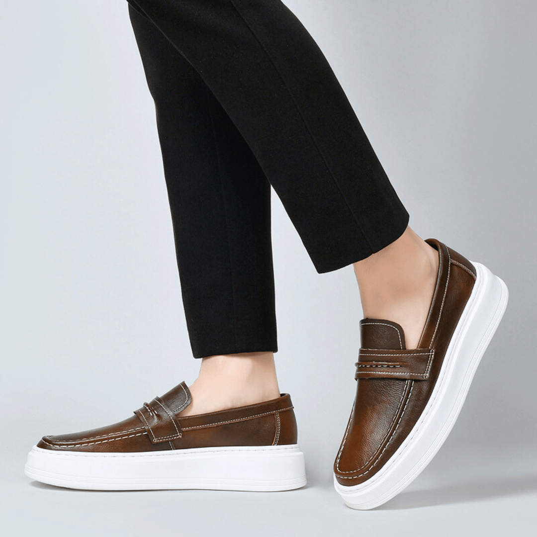 Nortvale - Classic Genuine Leather Loafers - 14:365458;200000124:200000898