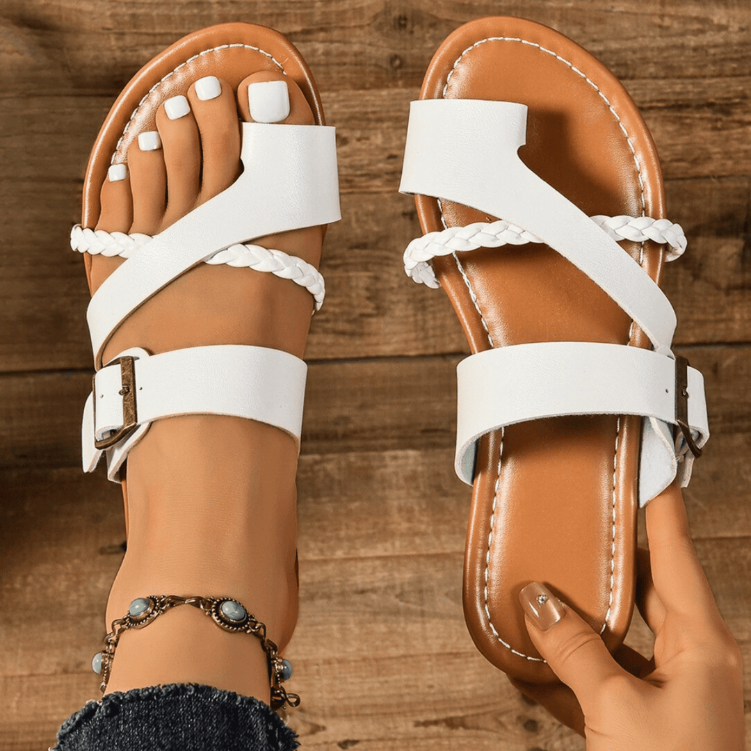 Nortvale - Clip - Toe Leather Sandals - 14:29#01 - 1;200000124:200000334