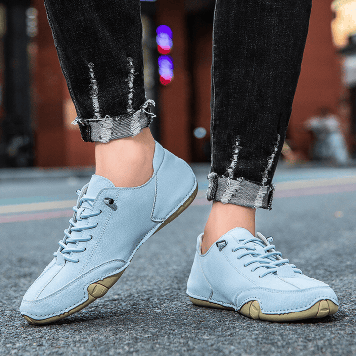 Nortvale - Comfortable Flat Leather Sneakers - 14:193#F8009 black;200000124:200000898