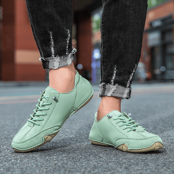 Nortvale - Comfortable Flat Leather Sneakers - 14:193#F8009 black;200000124:200000898